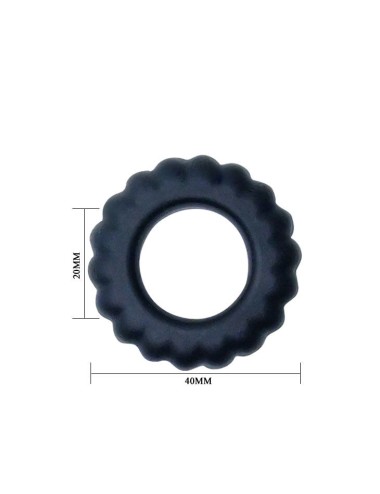 BAILE - TITAN COCKRING SCHWARZ 2 CM