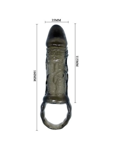 BAILE - PENISVERLNGERUNGSHÜLLE MIT GURT FÜR HODEN 11.5 CM