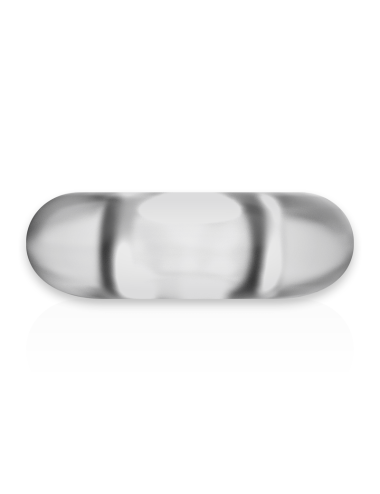 POWERING - SUPER FLEXIBLER UND WIDERSTANDSFÄHIGER PENISRING 4,5 CM KLAR