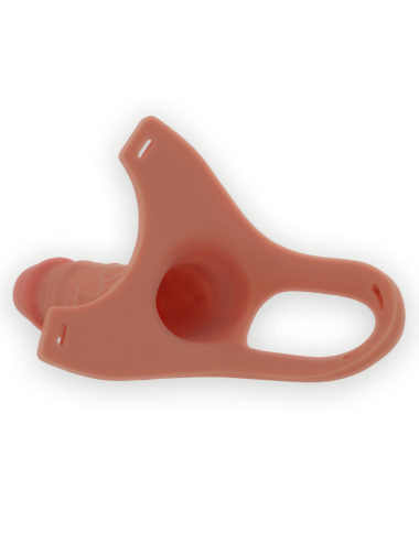 INTENSE - HOHLGESCHIRR MIT SILIKON-DILDO 16 X 3,5 CM