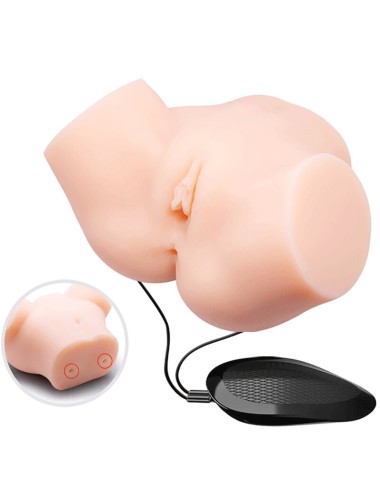 CRAZY BULL - REALISTISCHER VAGINA- UND ANUS-VIBRATOR SAMANTHA