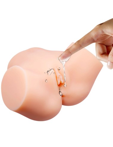 CRAZY BULL - REALISTISCHER VAGINA- UND ANUS-VIBRATOR SAMANTHA