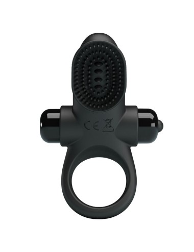 PRETTY LOVE - VIBRATORRING II FÜR DEN SCHWARZEN PENIS