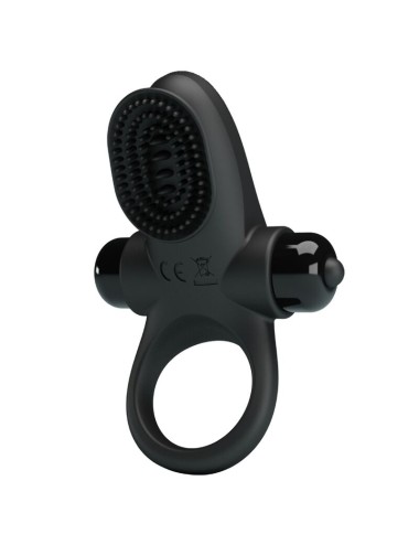 PRETTY LOVE - VIBRATORRING II FÜR DEN SCHWARZEN PENIS