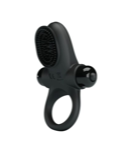 PRETTY LOVE - VIBRATORRING II FÜR DEN SCHWARZEN PENIS