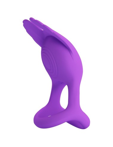 PRETTY LOVE - VIBRANT PENIS RING 7 VIBRATIONEN LILA SILIKON