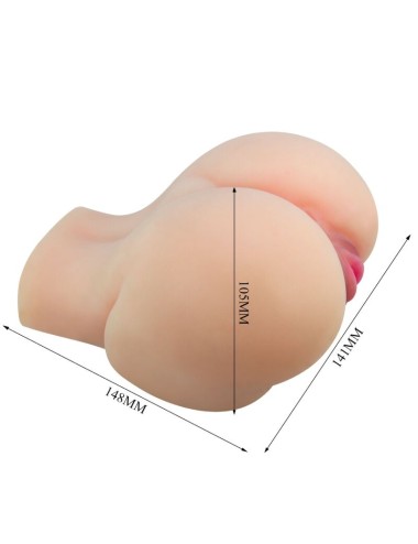 CRAZY BULL - REALISTISCHER VAGINA- UND ANUS-KYLIE-VIBRATOR
