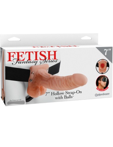 FETISH FANTASY SERIES - 7 HOHL STRAP-ON MIT BLLEN 17