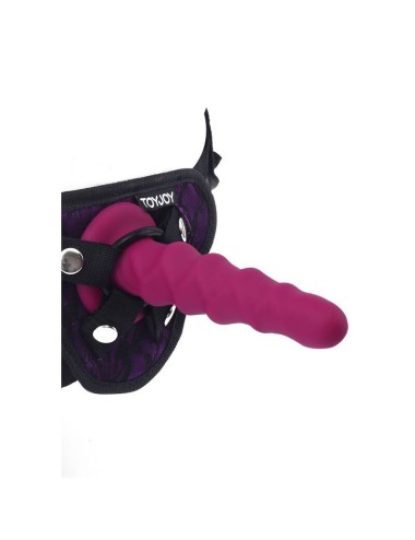 GET REAL - RIBBED DONG 12 CM ROT