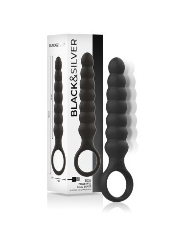 BLACK&SILVER - BOB LEISTUNGSSTARKER ANAL-DILATOR AUS SILIKON