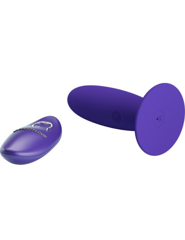 PRETTY LOVE - JUGENDPLUG ANALVIBRATOR MIT FERNBEDIENUNG VIOLETT