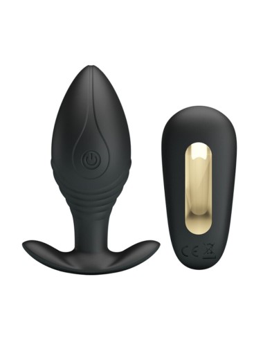 PRETTY LOVE - REGINA ANAL PLUG WIEDERAUFLADBARER VIBRATOR SCHWARZ