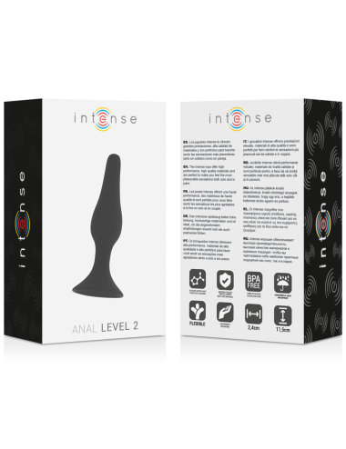 INTENSE - ANAL STUFE 2 11,5CM SCHWARZ