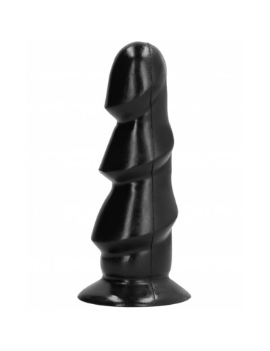 ALL BLACK - DILDO 17 CM