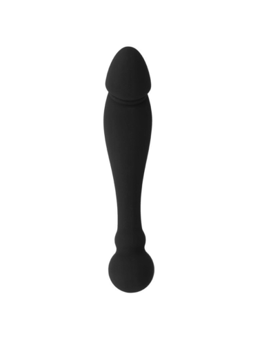 BLACK&SILVER - KARL G-PUNKT-STIMULIERENDER DILDO 18 CM