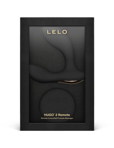 LELO - HUGO 2 PROSTATAMASSAGER MIT FERNBEDIENUNG SCHWARZ