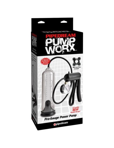 PUMP WORX - PRO-GAUGE KRAFTPUMPE TRANSPARENT