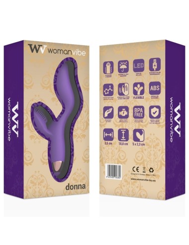 WOMANVIBE - DONNA AUFLADBARER SILIKONVIBRATOR