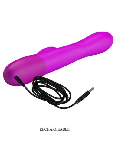 PRETTY LOVE - DEMPSEY WIEDERAUFLADBARER AUFBLASBARER VIBRATOR