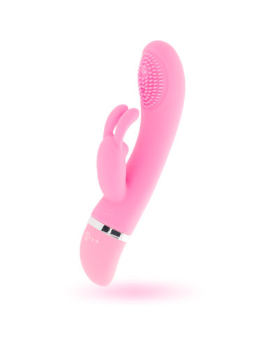 INTENSE - SUSY OSZILLIERENDER VIBRATOR AUS SILIKON KANINCHEN ROSA