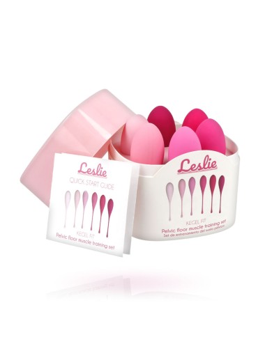 LESLIE - KEGEL FIT PELVIC MUSCLE TRAINING SET 6 STÜCKE