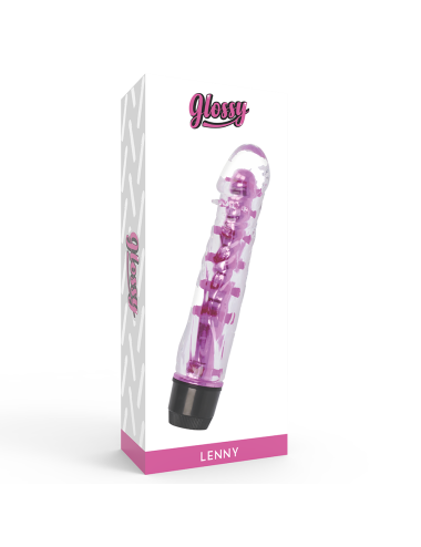 GLOSSY - LENNY VIBRATOR ROSA
