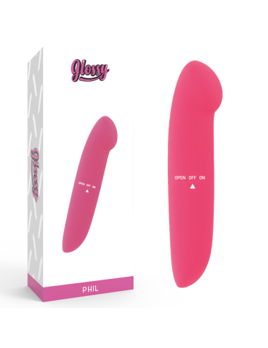 GLOSSY - PHIL VIBRATOR ROSA