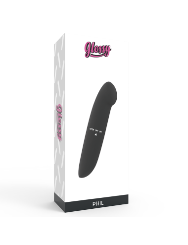 GLOSSY - PHIL VIBRATOR SCHWARZ