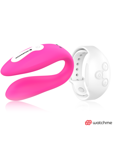 WEARWATCH - WATCHME DUAL TECHNOLOGY VIBRATOR FUCHSIA / SNOW