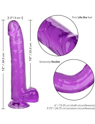 CALIFORNIA EXOTICS - GRÖSSE KÖNIGIN-DILDO LILA 25.5 CM