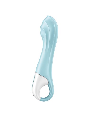 SATISFYER - AIR PUMP VIBRATOR 5+ AUFBLASBARE G-SPOT-VIBRATOR-APP BLAU