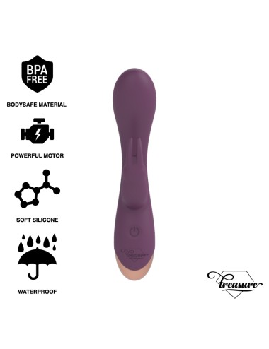 TREASURE LAURENCE RABBIT VIBRATOR WATCHME WIRELESS-TECHNOLOGIE KOMPATIBEL