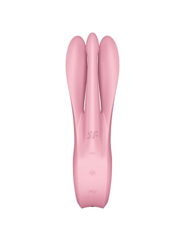 SATISFYER - THREESOME 1 VIBRATOR ROSA