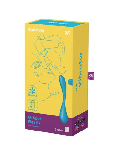 SATISFYER - G-SPOT FLEX 5 MULTIVIBRATOR BLAU