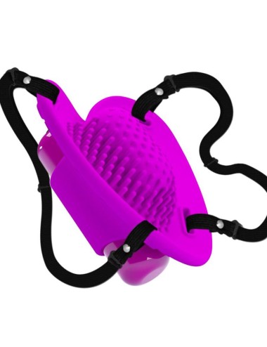 PRETTY LOVE - HEARTBEAT CLITORIS MASSAGER 10 VIBRATIONSMODI LILA