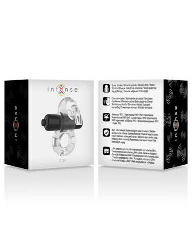 INTENSE - TRANSPARENTER VIBRATIONSRING FRITTIEREN