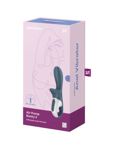 SATISFYER - LUFTPUMPE BOOTY 2 DUNKELGRAU
