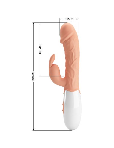 PRETTY LOVE - OSTERHASEN-VIBRATOR MIT STIMULATOR