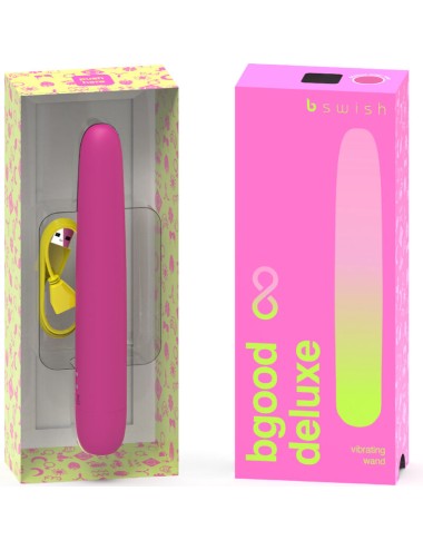 B SWISH - BGOOD INFINITE DELUXE WIEDERAUFLADBARER VIBRATOR ROSA SILIKON