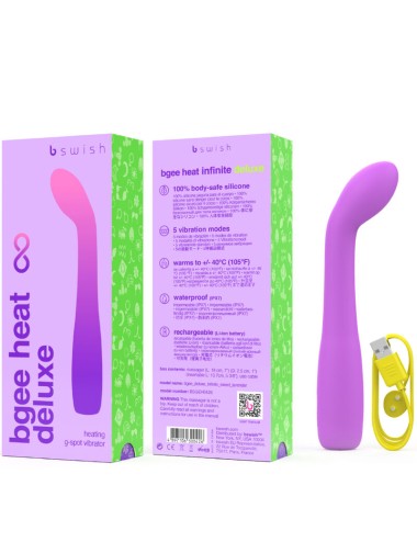 B SWISH - BGEE HEAT INFINITE DELUXE WIEDERAUFLADBARER VIBRATOR LAVENDEL SILIKON