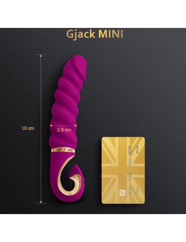 G-VIBE - GJACK MINI LILA VIBRATOR AUS SILIKON