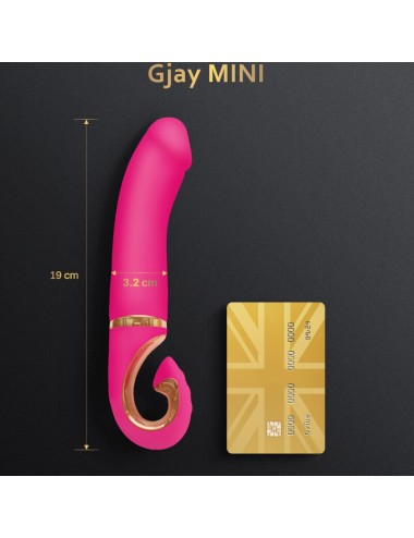 G-VIBE - GJAY MINI ROSA SILIKONVIBRATOR