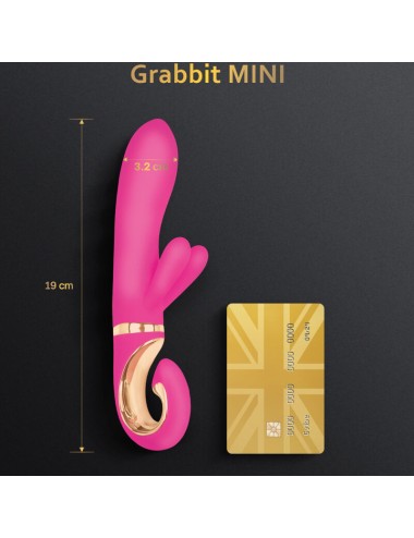 G-VIBE - GRABBIT MINI ROSA SILIKONVIBRATOR