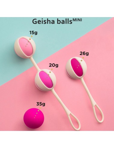 G-VIBE - SET 4 GEISHA-BLLE MINI LILA