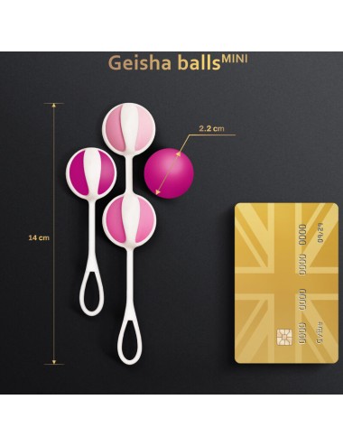 G-VIBE - SET 4 GEISHA-BLLE MINI LILA