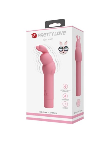 PRETTY LOVE - GERARDO ROSA KANINCHEN-VIBRATOR AUS SILIKON