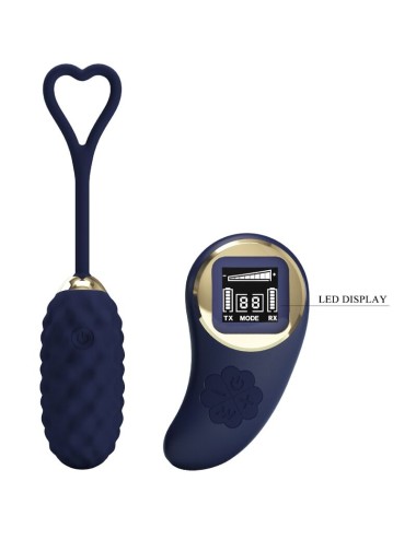 PRETTY LOVE - VIVIAN BLUE VIBRATIONS-EI MIT FERNBEDIENUNG