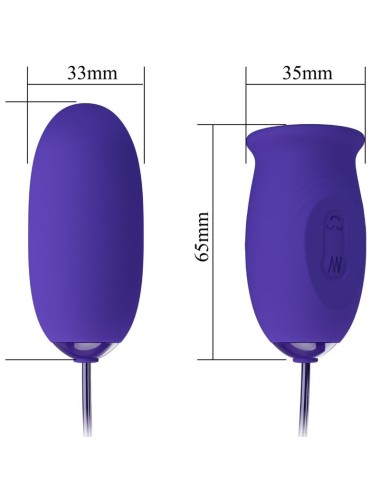 PRETTY LOVE - DAISY YOUTH VIOLET WIEDERAUFLADBARER VIBRATOR-STIMULATOR