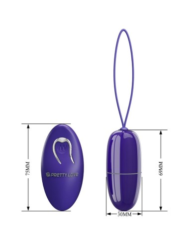 PRETTY LOVE - SELKIE YOUTH MINI VIBRIERENDES EI VIOLET FERNBEDIENUNG