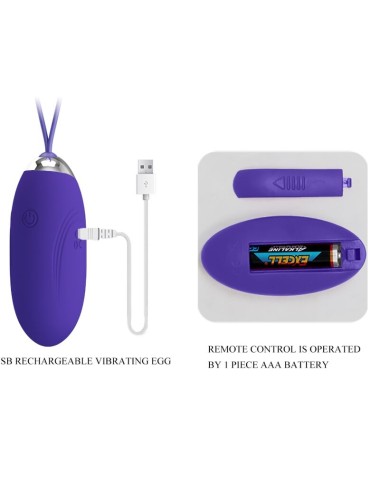 PRETTY LOVE - JENNY YOUTH VERLETZT EGG FERNBEDIENUNG VIOLETT